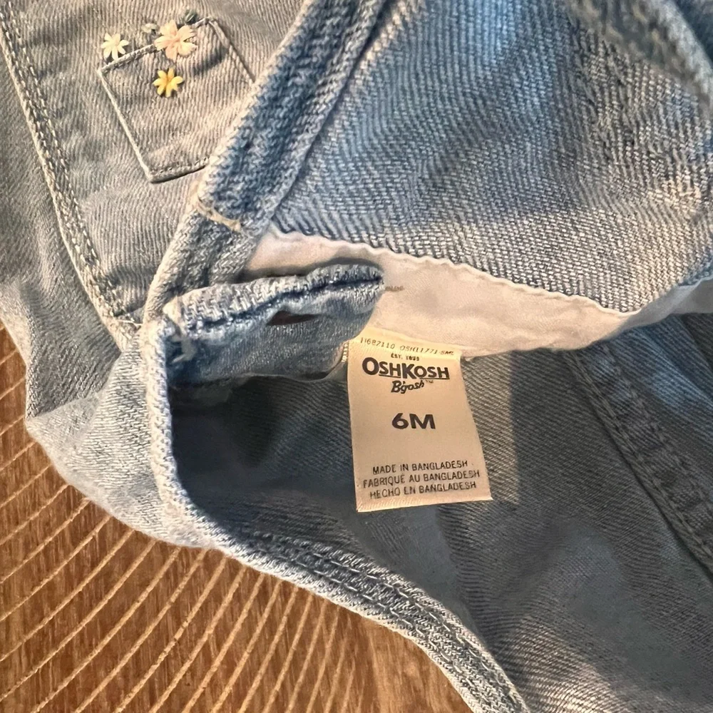 Osh kosh baby girl 6M denim bundle